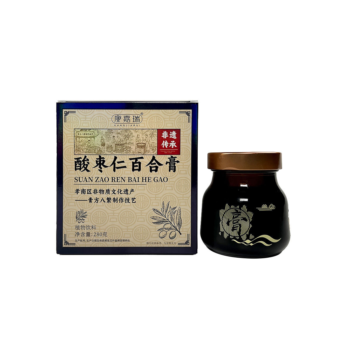 酸枣仁百合膏